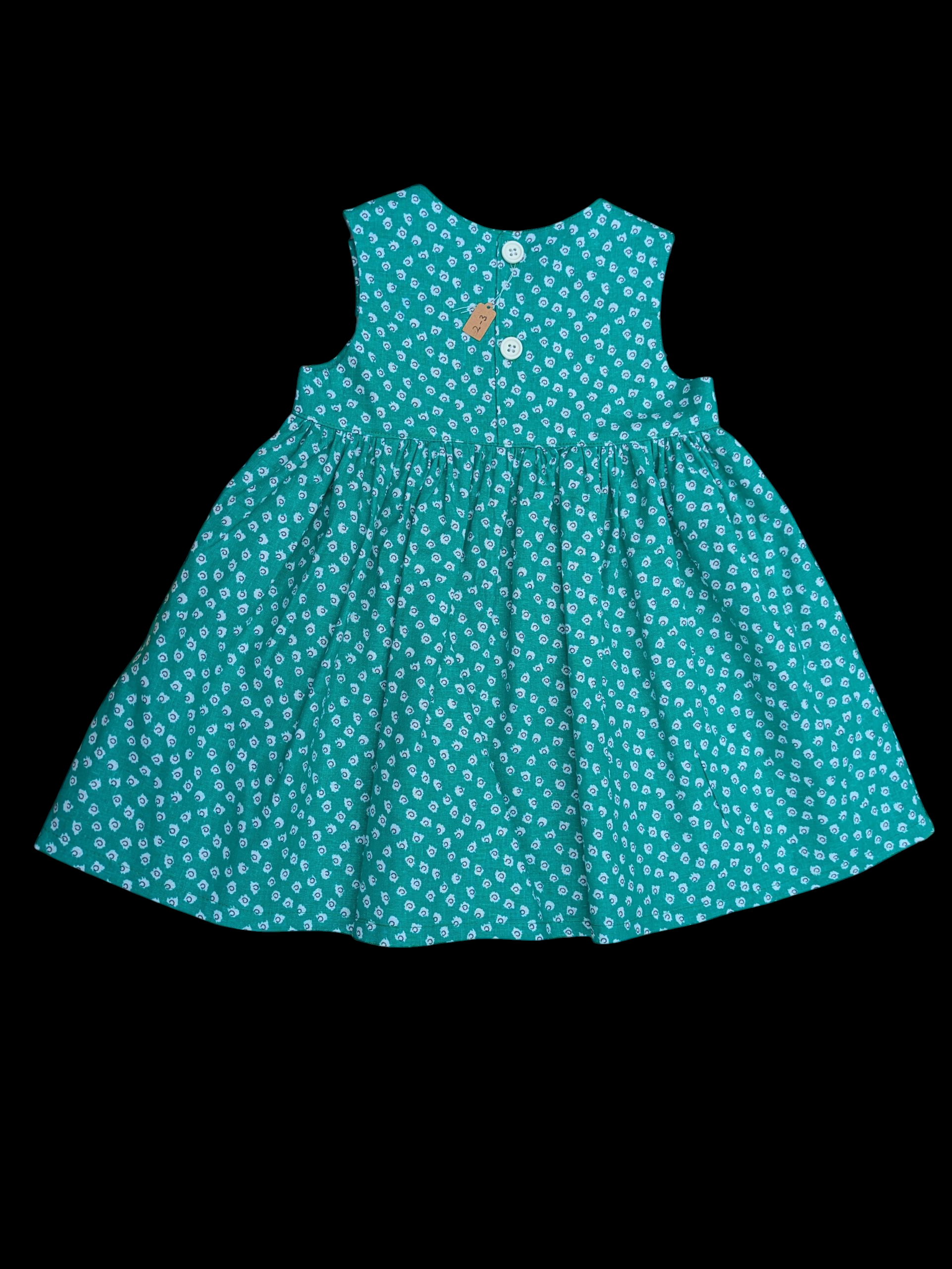 Teal white spots 2-3yrs