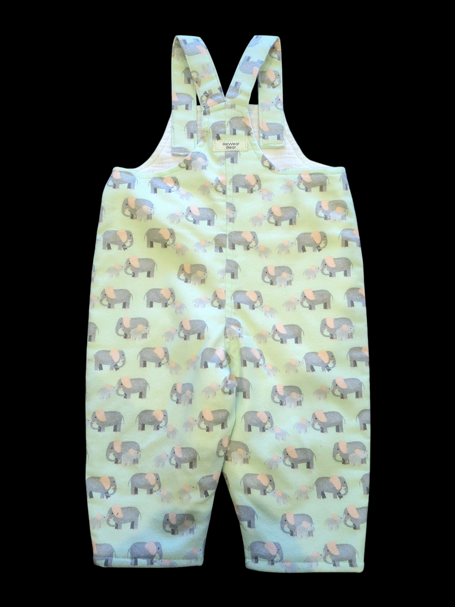 SM Elephants brushed cotton