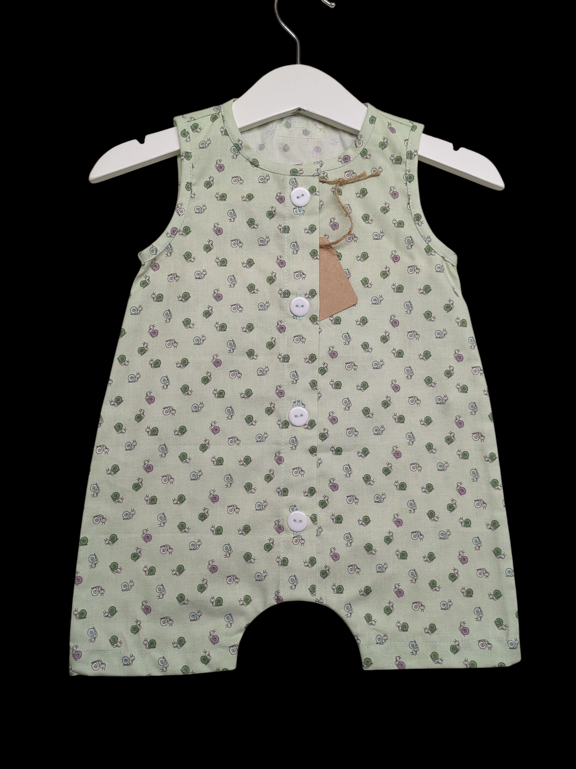 Green snails newborn