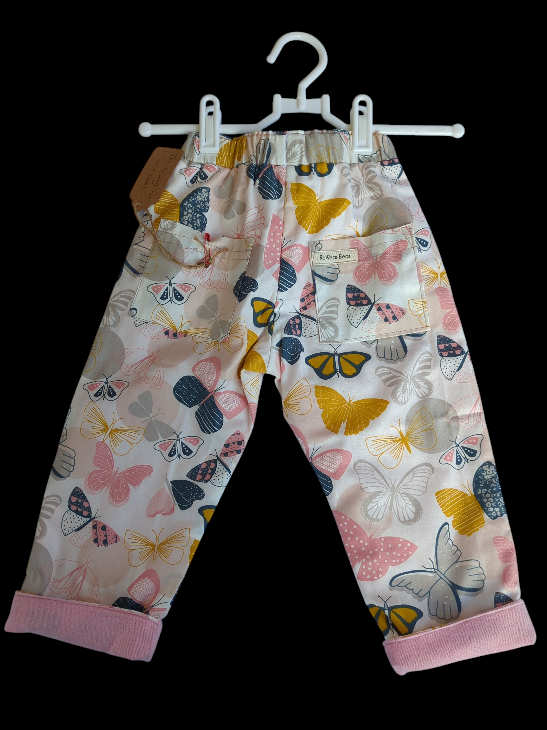 Pink butterflies 1-2yrs