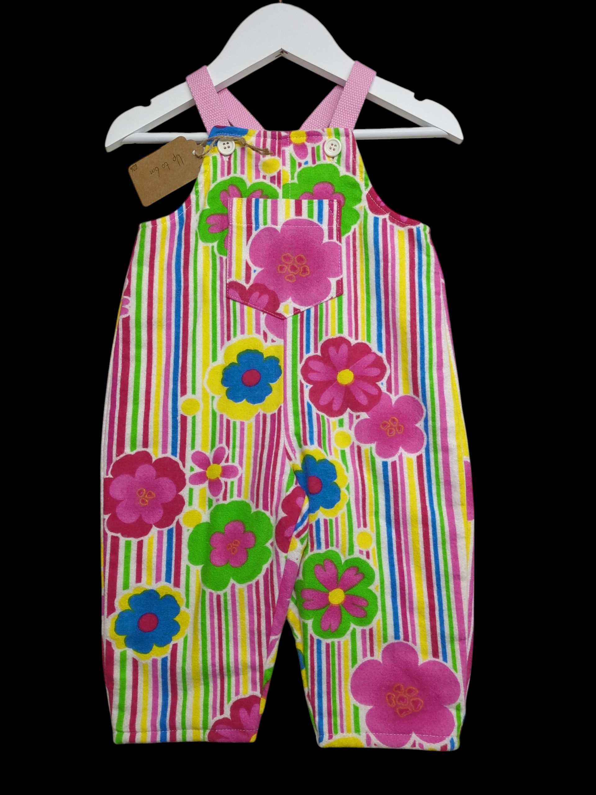 Flowers brushed cotton up to 6m