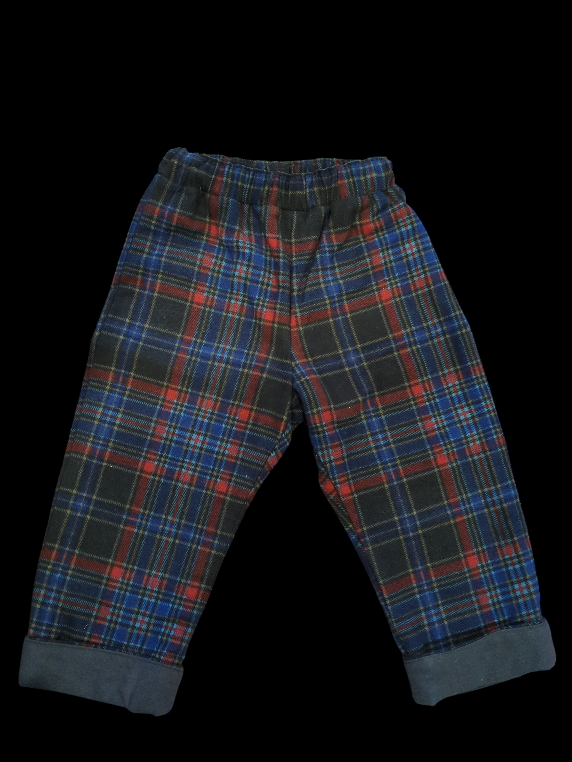 SM Brushed cotton blue check