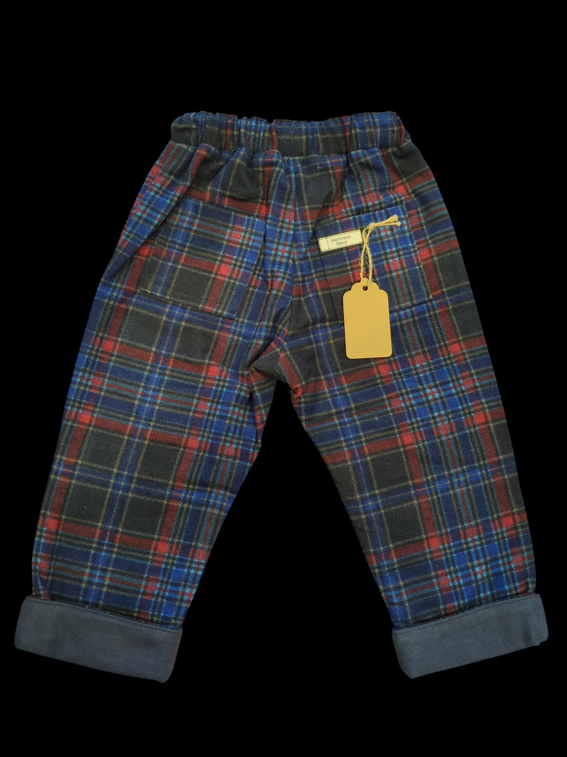 SM Brushed cotton blue check