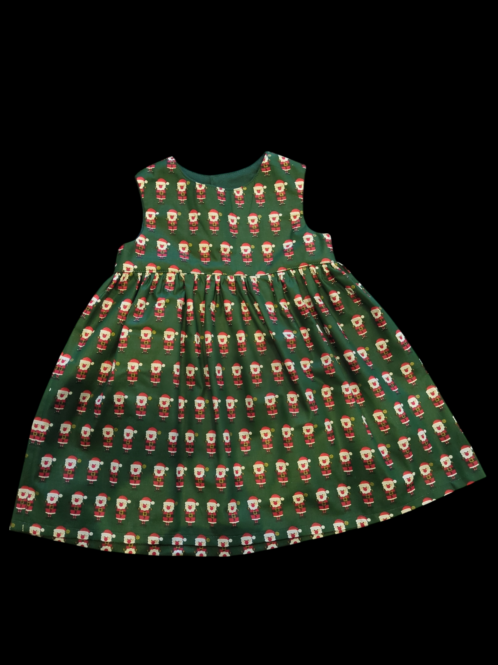 SM Green cotton Santas