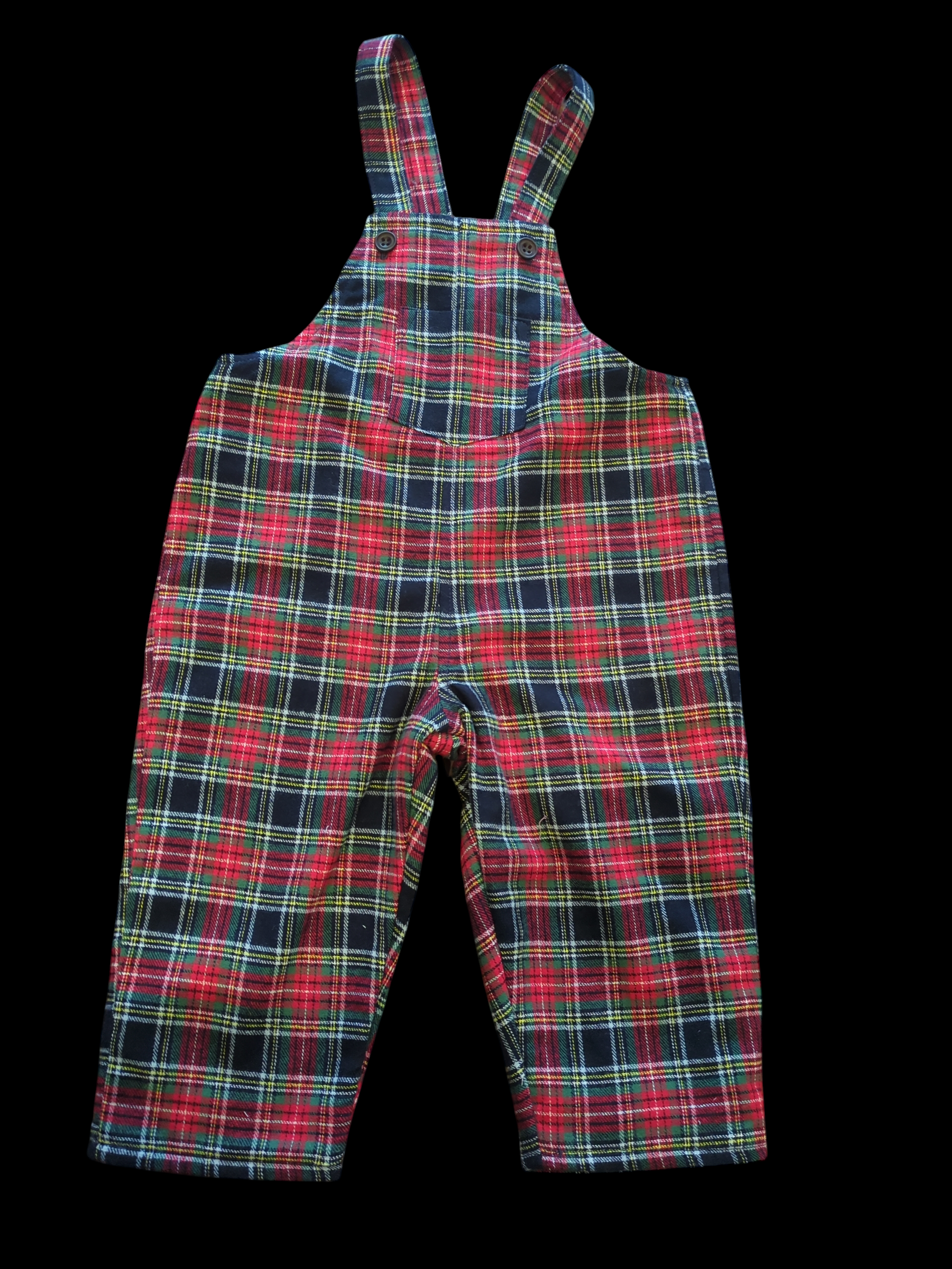 Tartan check brushed cotton 1-2yrs