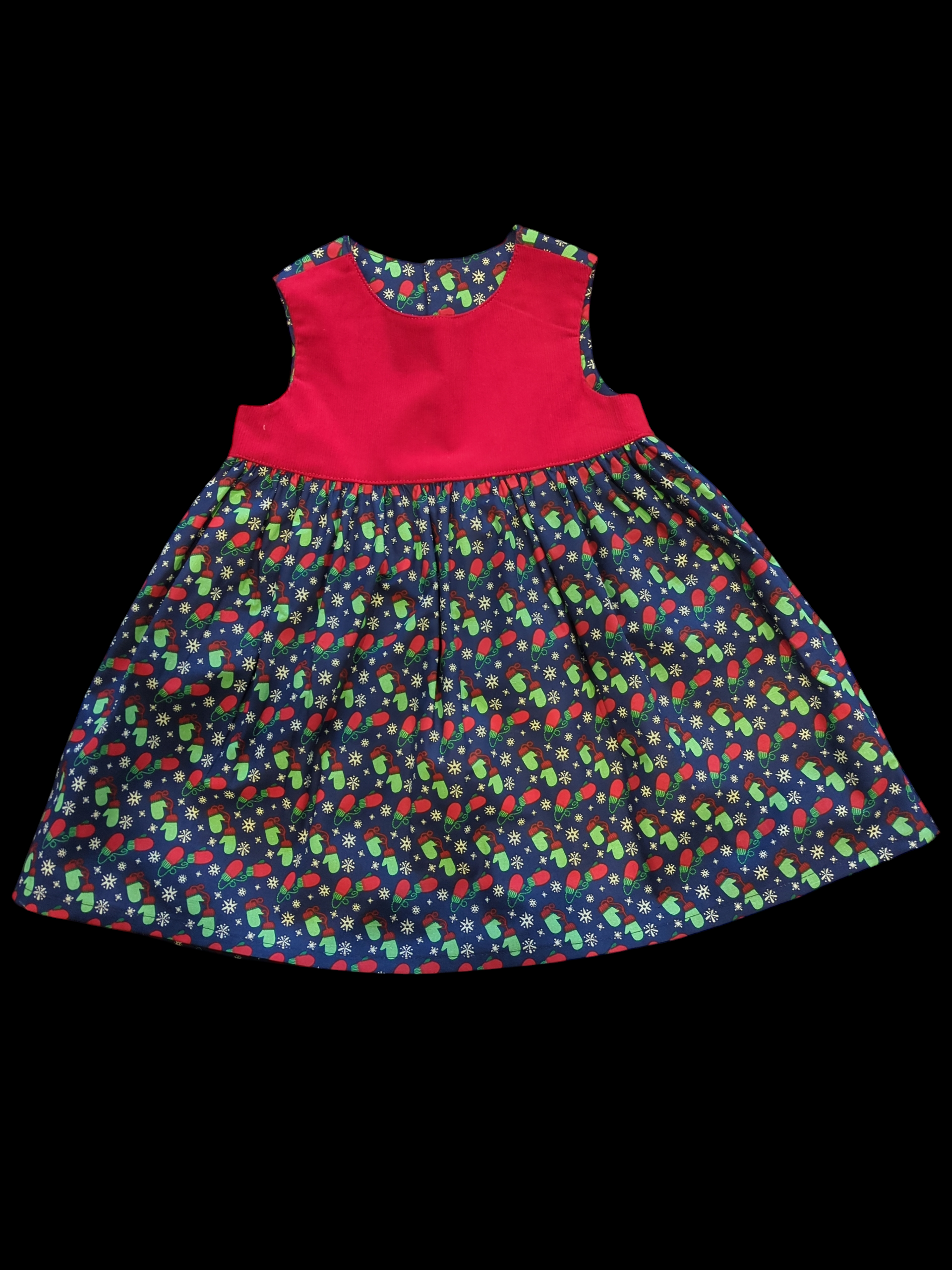 SM Cord bodice with mittens