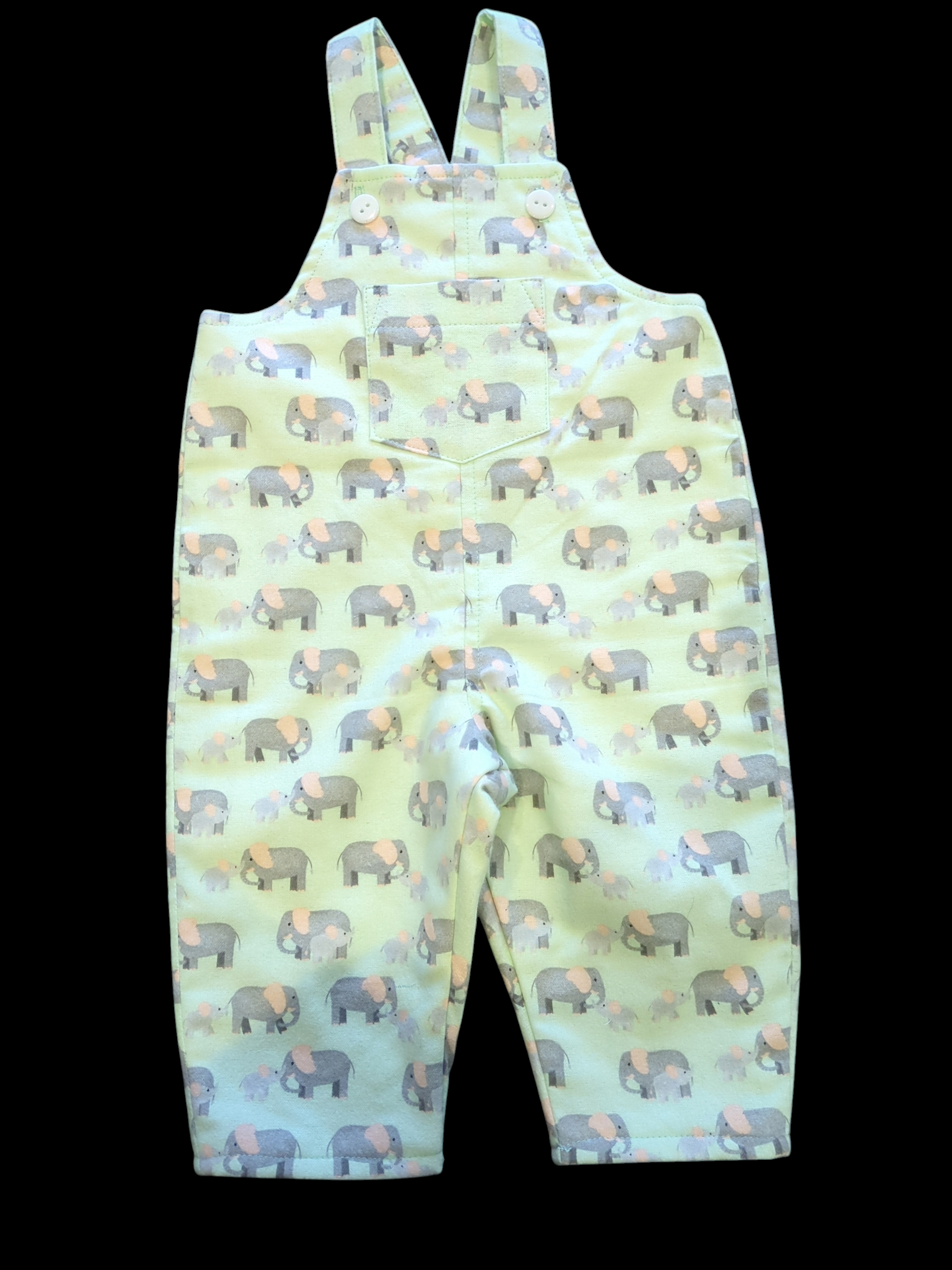 SM Elephants brushed cotton