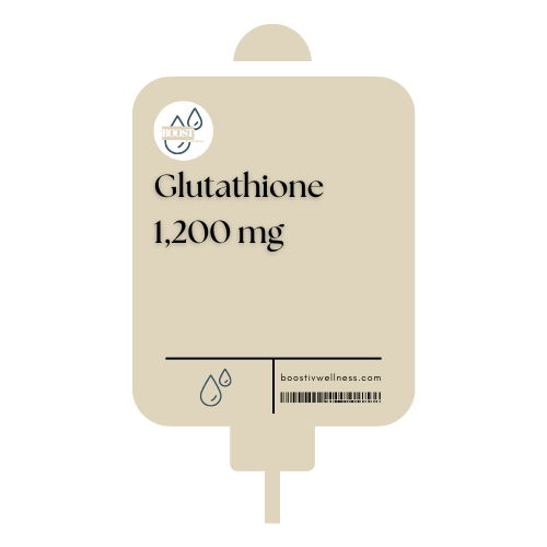 High Dose IV Drip: Glutathione (1,200 mg)