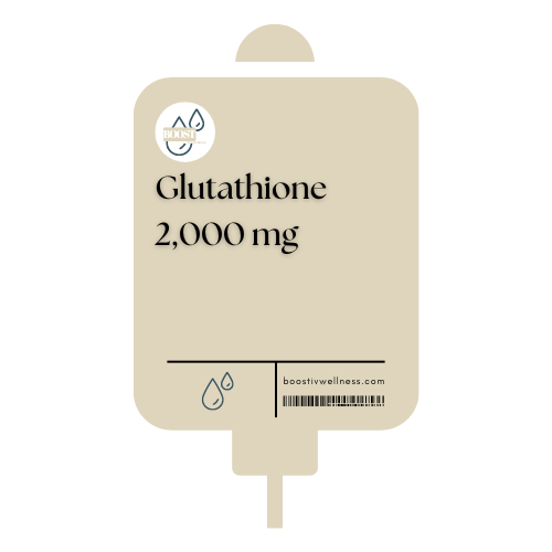 High Dose IV Drip: Glutathione (2,000 mg)