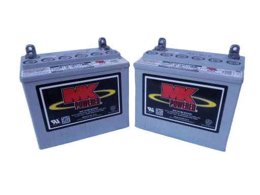 2 Baterias De Gel Especial Uso Silla De Ruedas Electrica