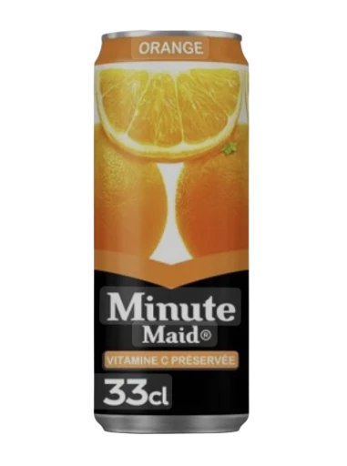 Canette 33cl Minute Maid Orange
