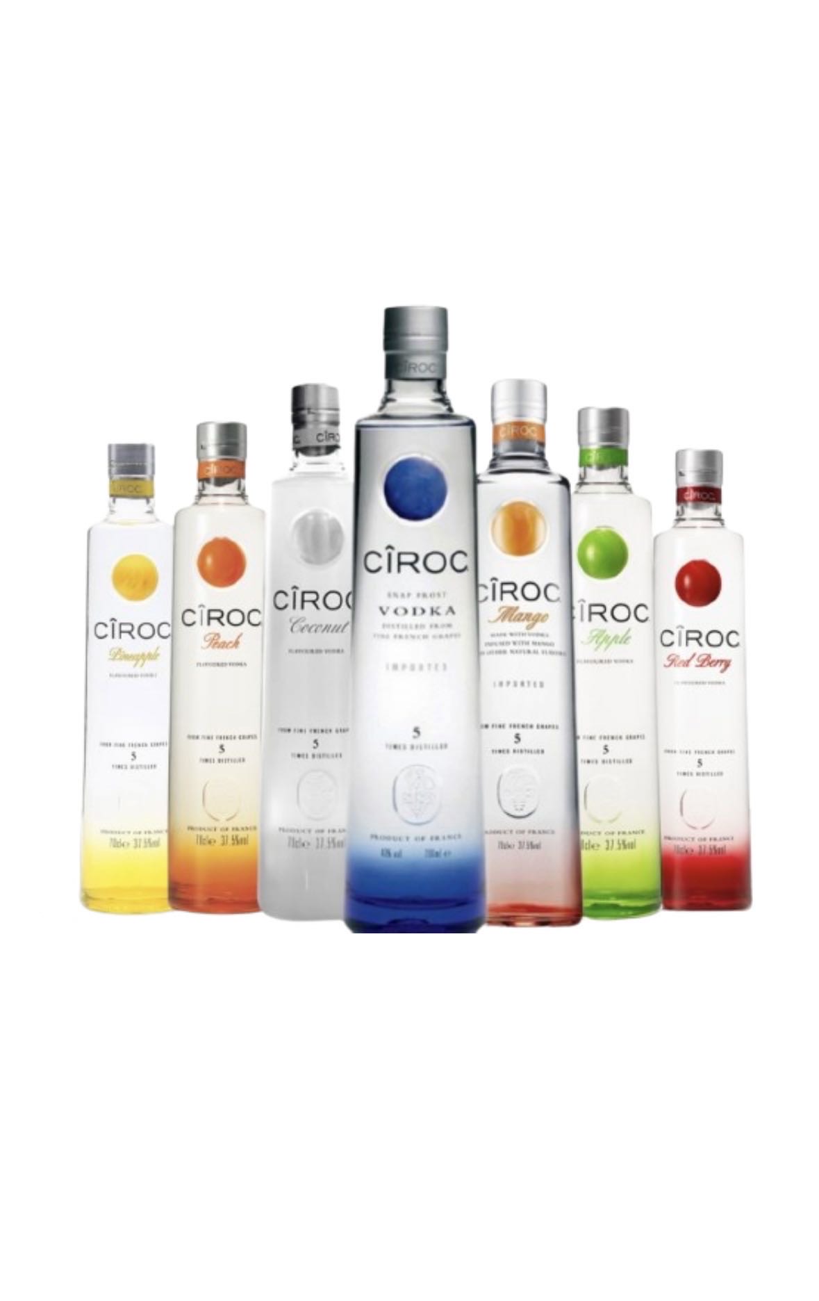 Cîroc Plusieurs Goûts 70cl