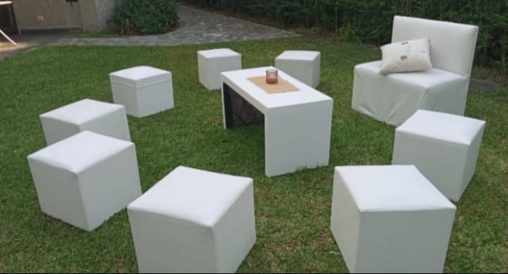 Juego de livings con butacon