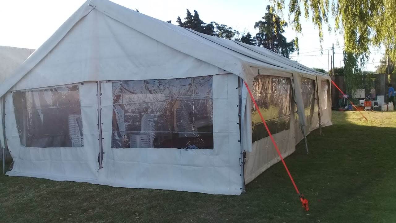 Carpa 6x12 cerrada o abierta