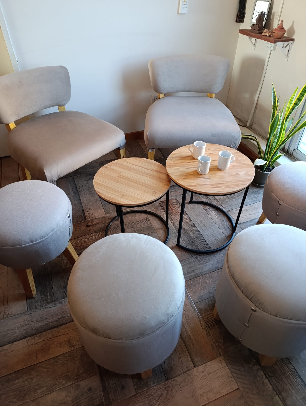 Living Moderno + Mesitas Nesting