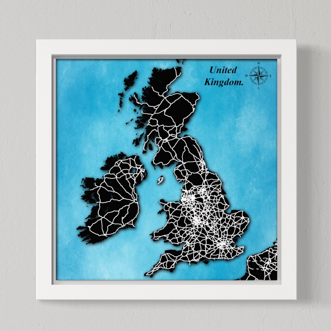 United Kingdom (Black Land, White Roads)