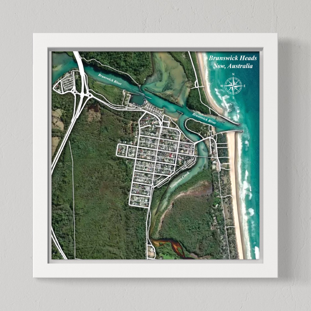 Brunswick Heads Town, Nsw, Australia