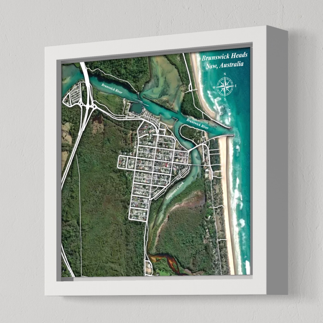 Brunswick Heads Town, Nsw, Australia