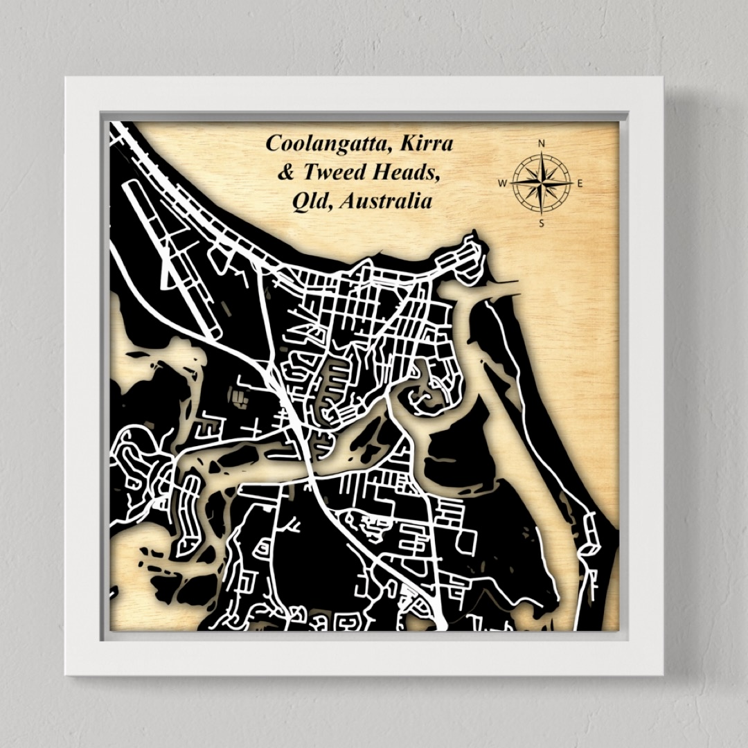 Coolangatta and the Tweed, Nsw & Qld, Australia (Black Land, White Roads)