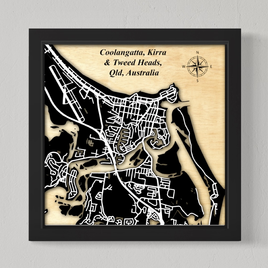 Coolangatta and the Tweed, Nsw & Qld, Australia (Black Land, White Roads)