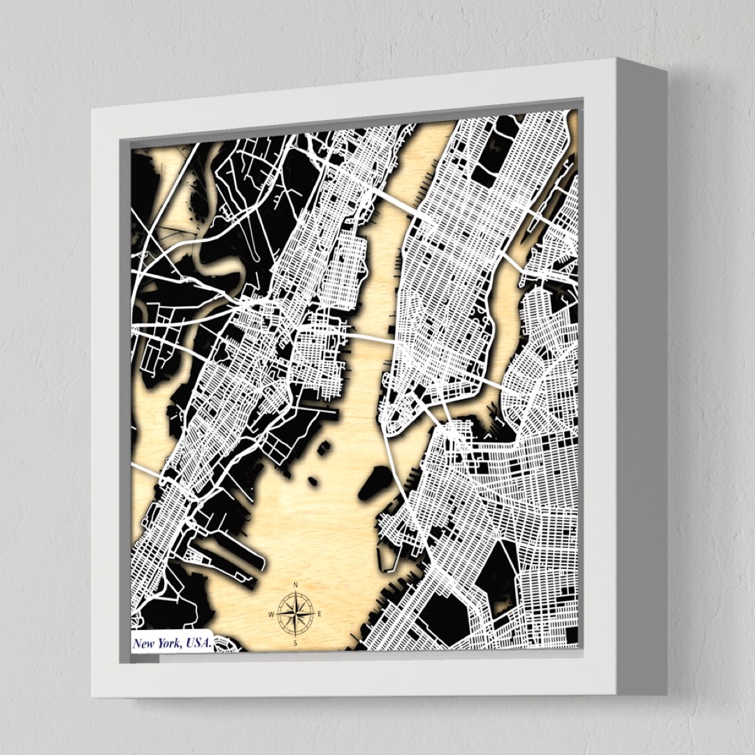 New York City, USA (Black Land, White Roads)