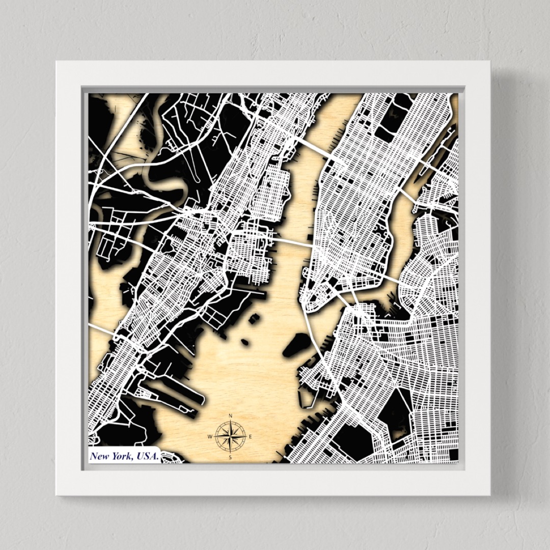 New York City, USA (Black Land, White Roads)