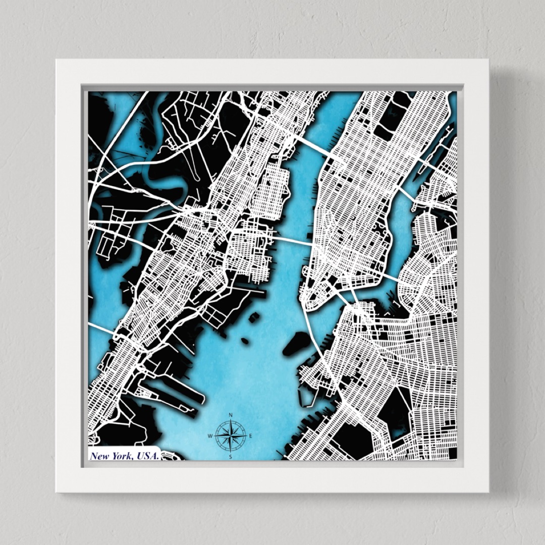 New York City, USA (Black Land, White Roads)