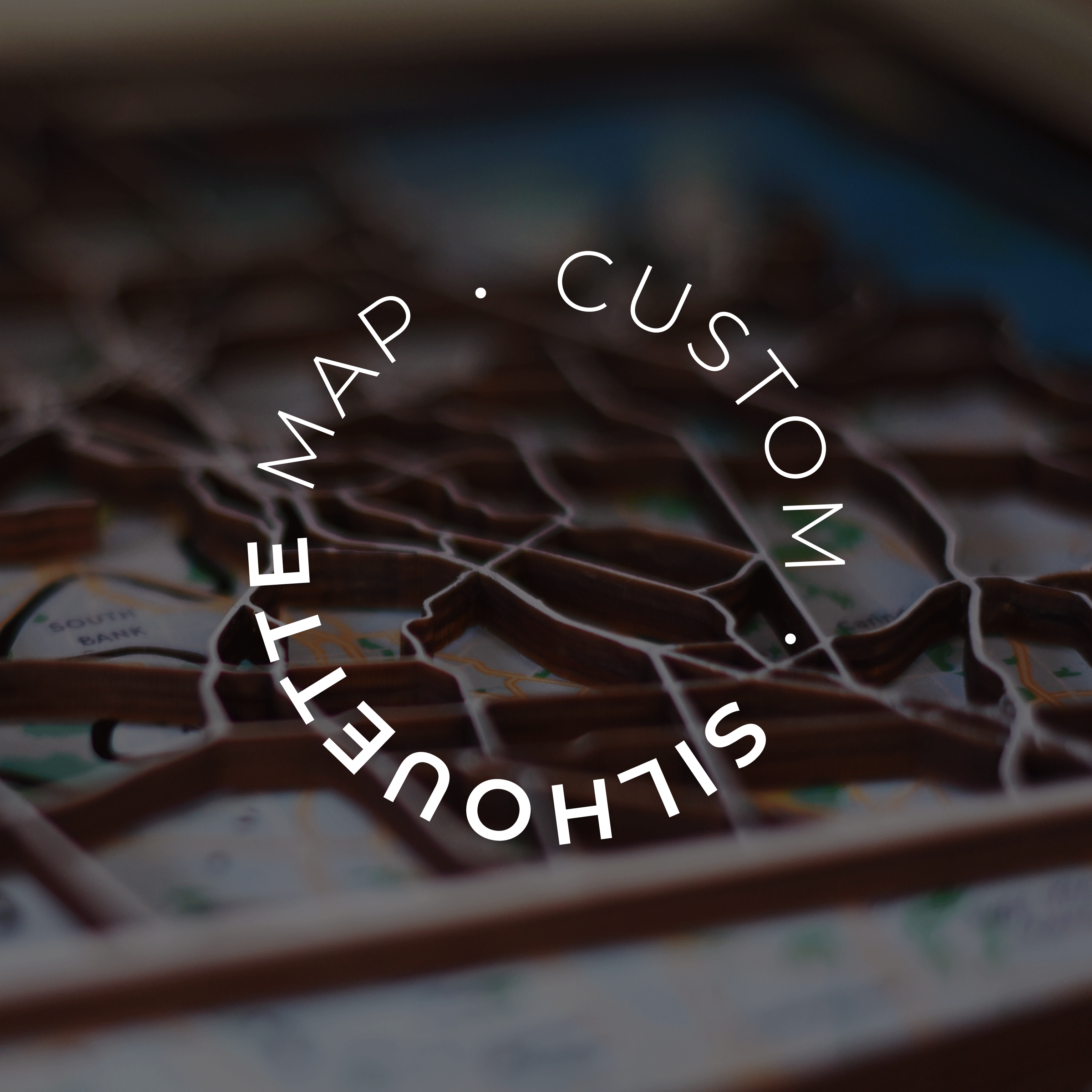 Custom Silhouette Map