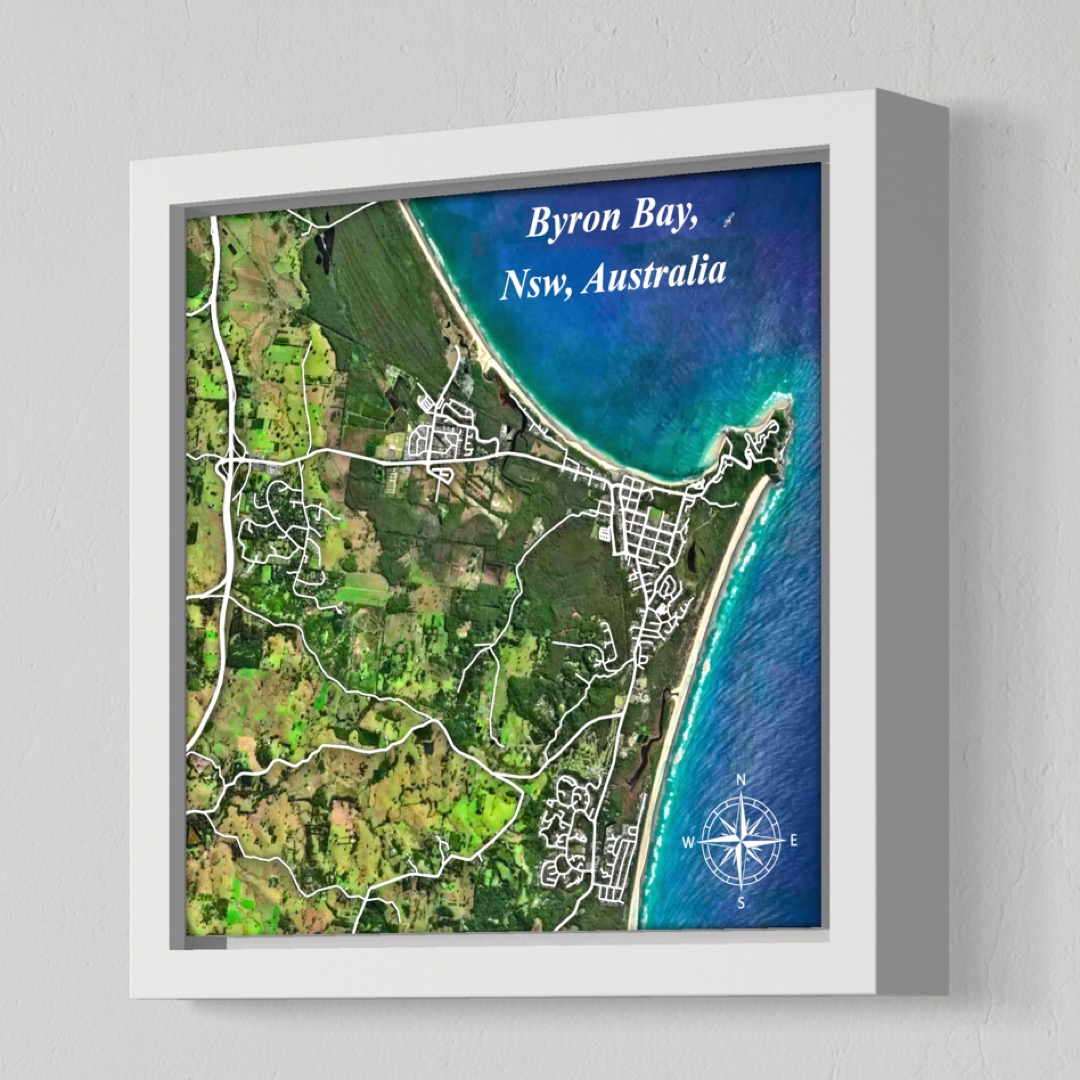 Byron Bay Town (Mid View), Nsw, Australia