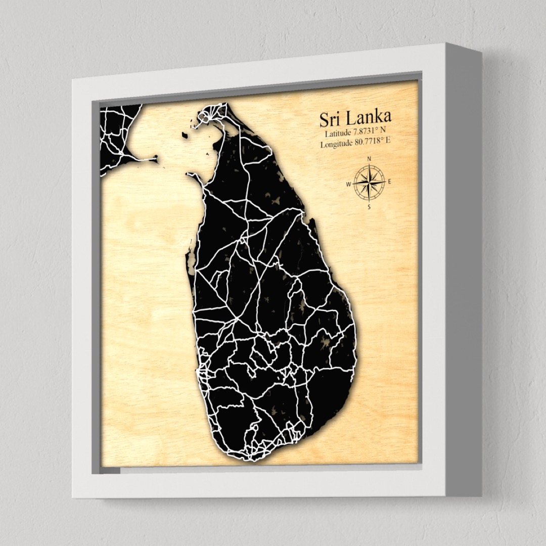 Sri Lanka (Black Land / White Roads)