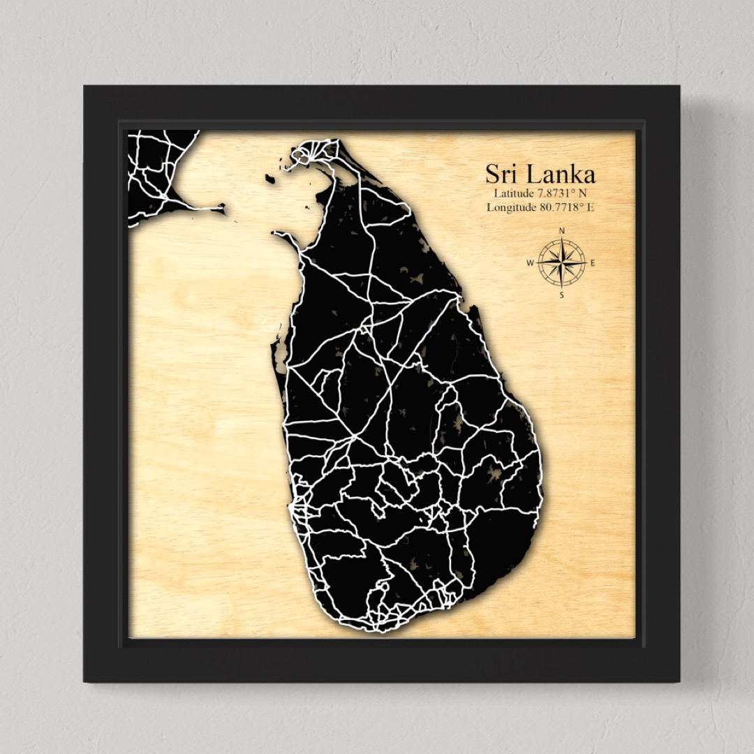 Sri Lanka (Black Land / White Roads)
