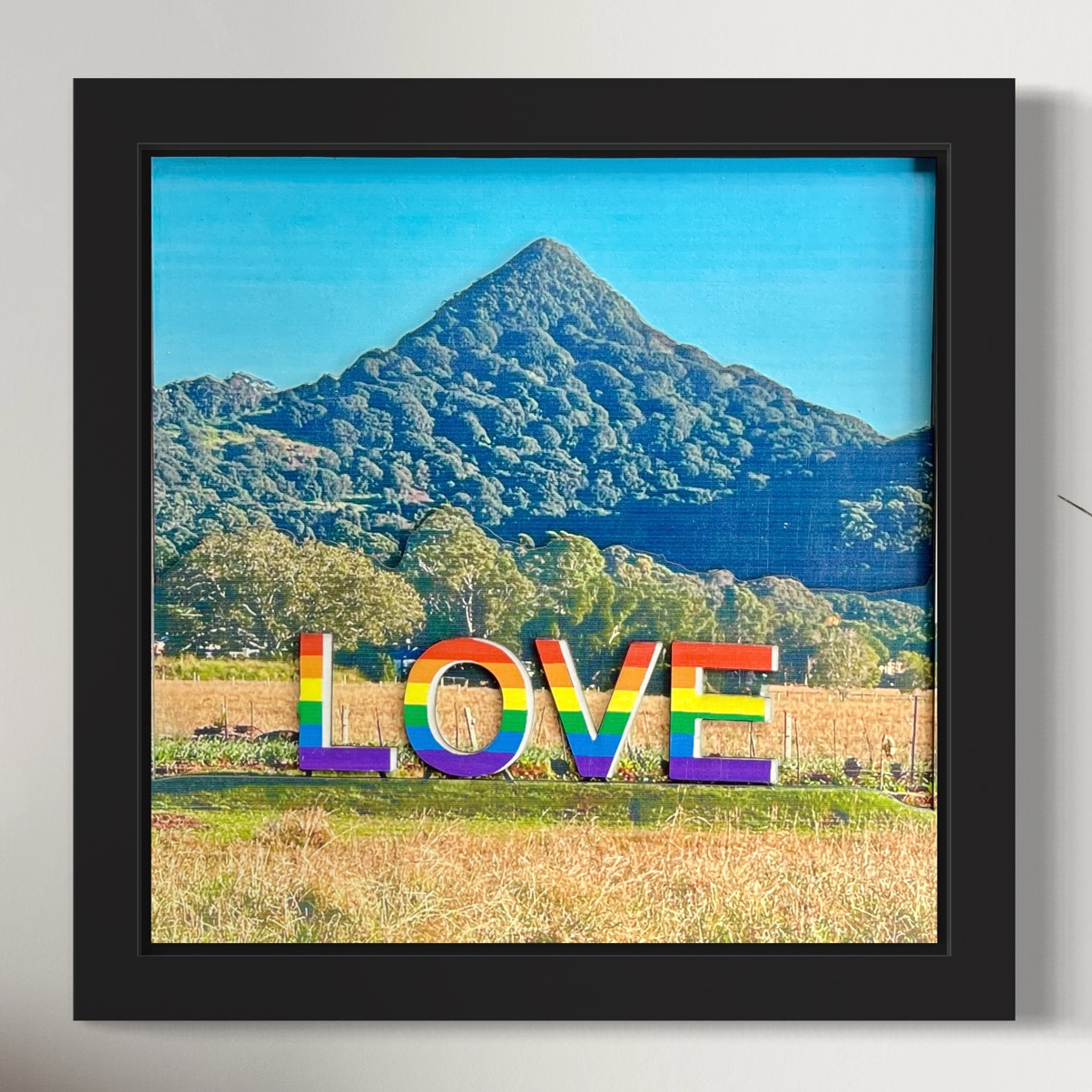 Mullumbimby Love Sign (NSW Australia)