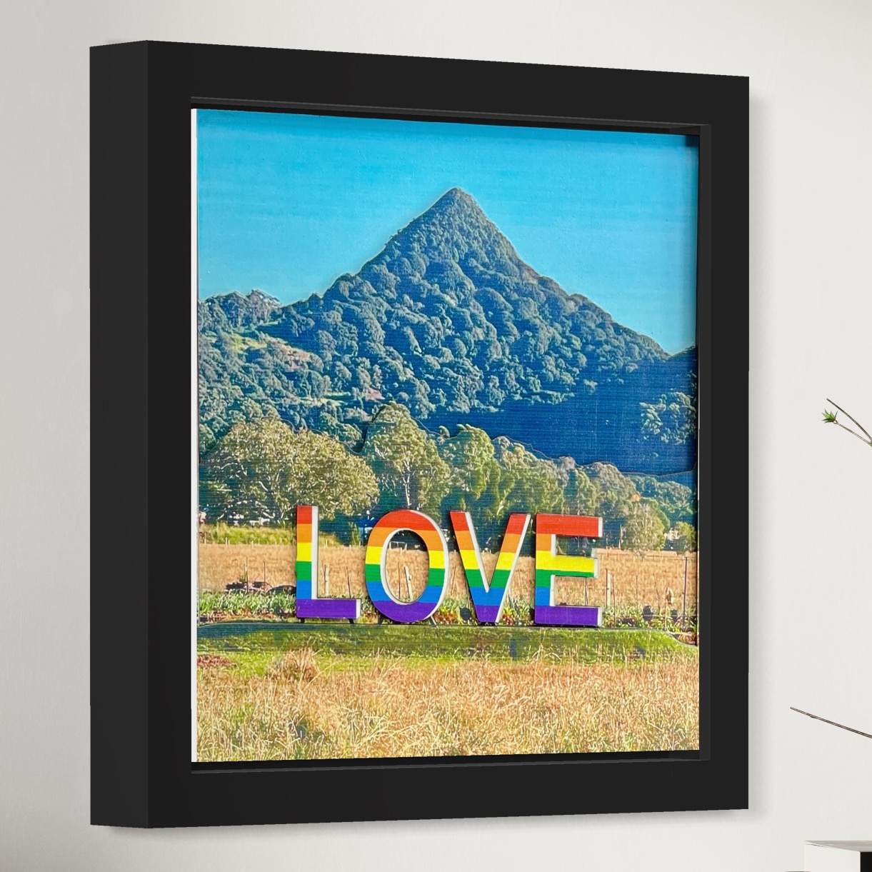 Mullumbimby Love Sign (NSW Australia)