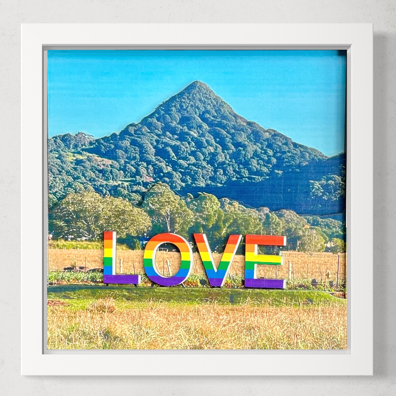 Mullumbimby Love Sign (NSW Australia)