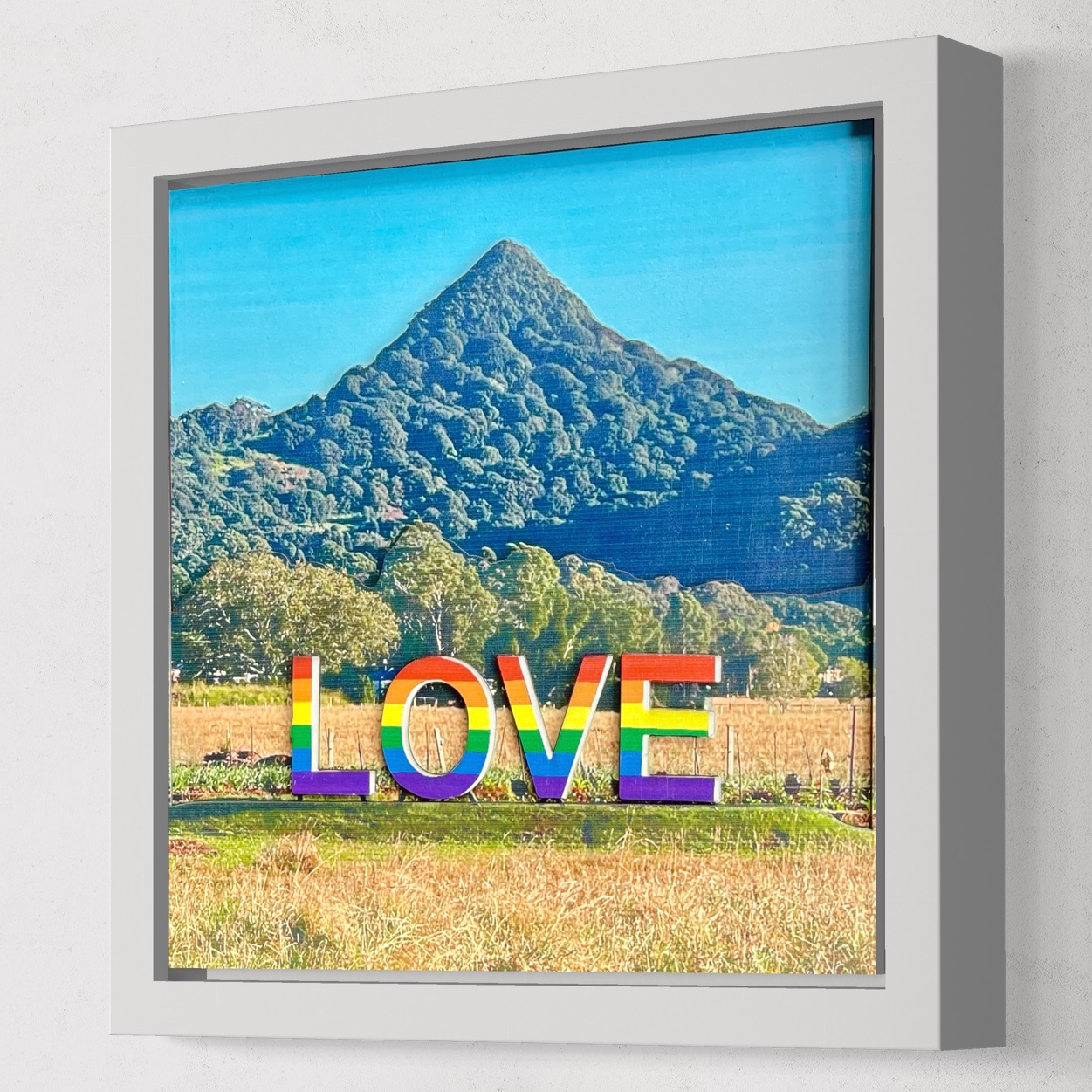 Mullumbimby Love Sign (NSW Australia)