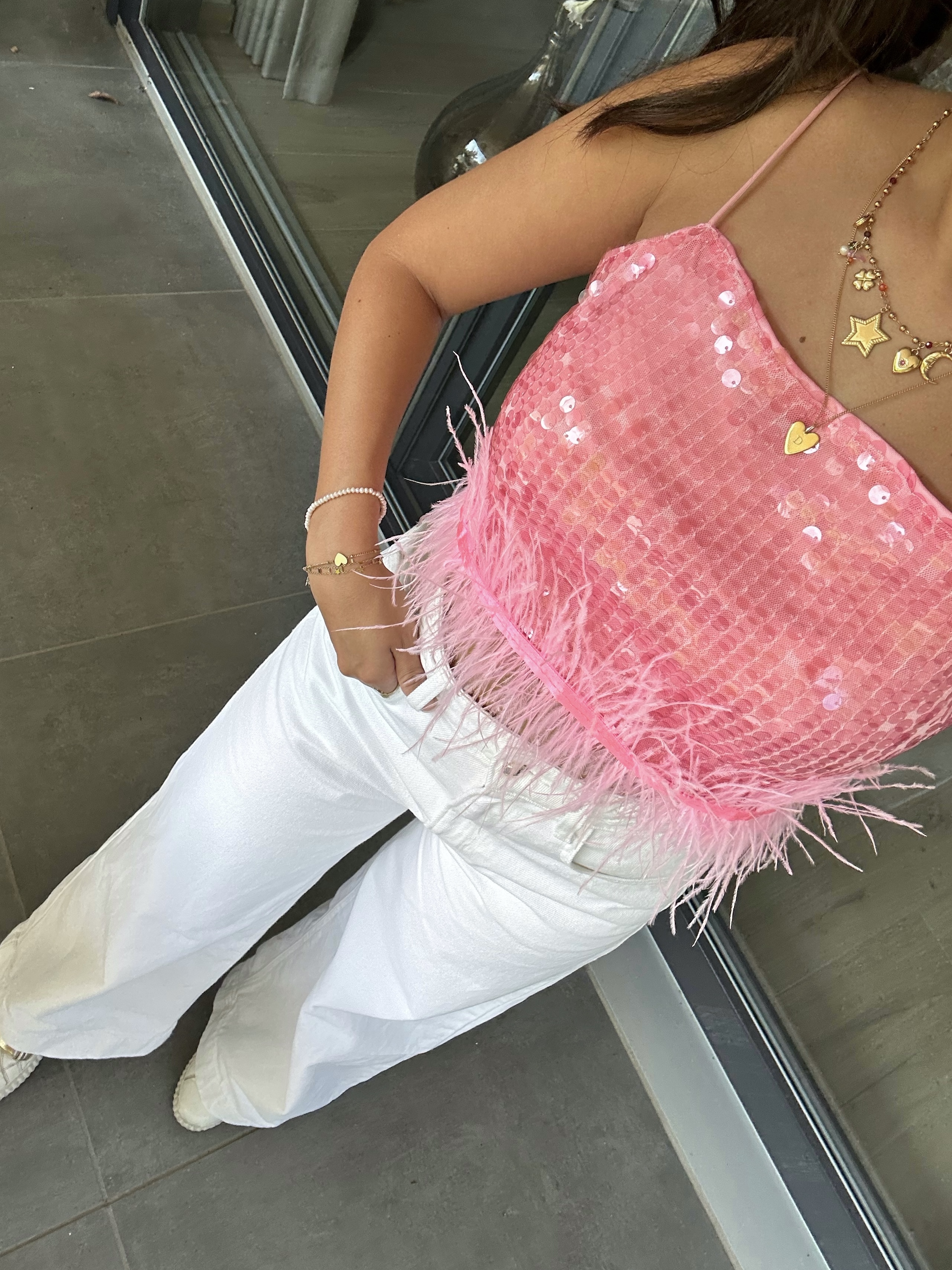 PRETTY IN PINK TOP