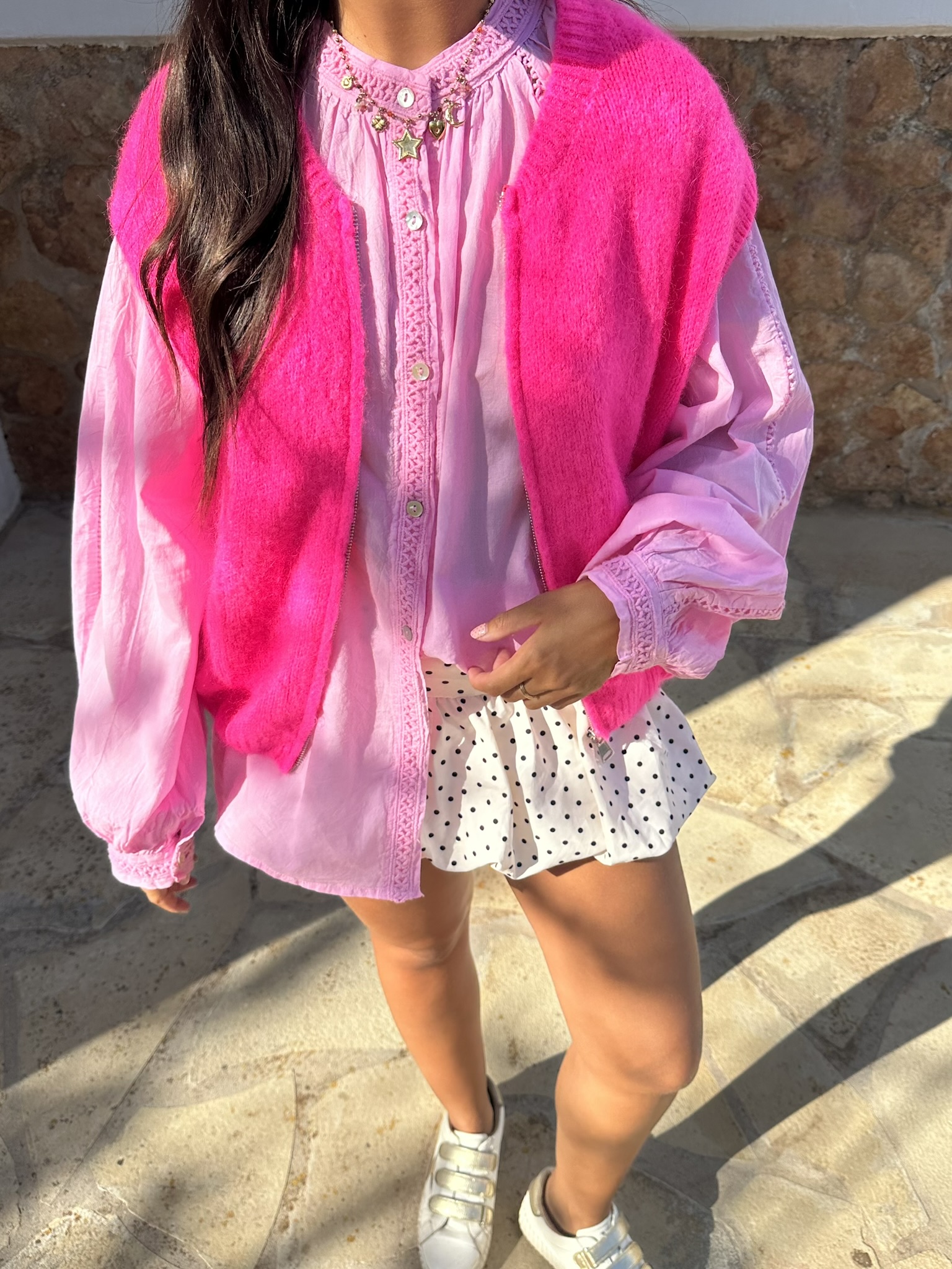 MACY BLOUSE PINK