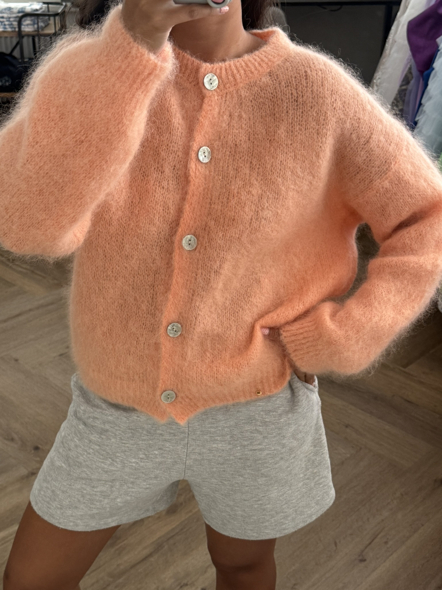 LOU LOU CARDICAN APRICOT