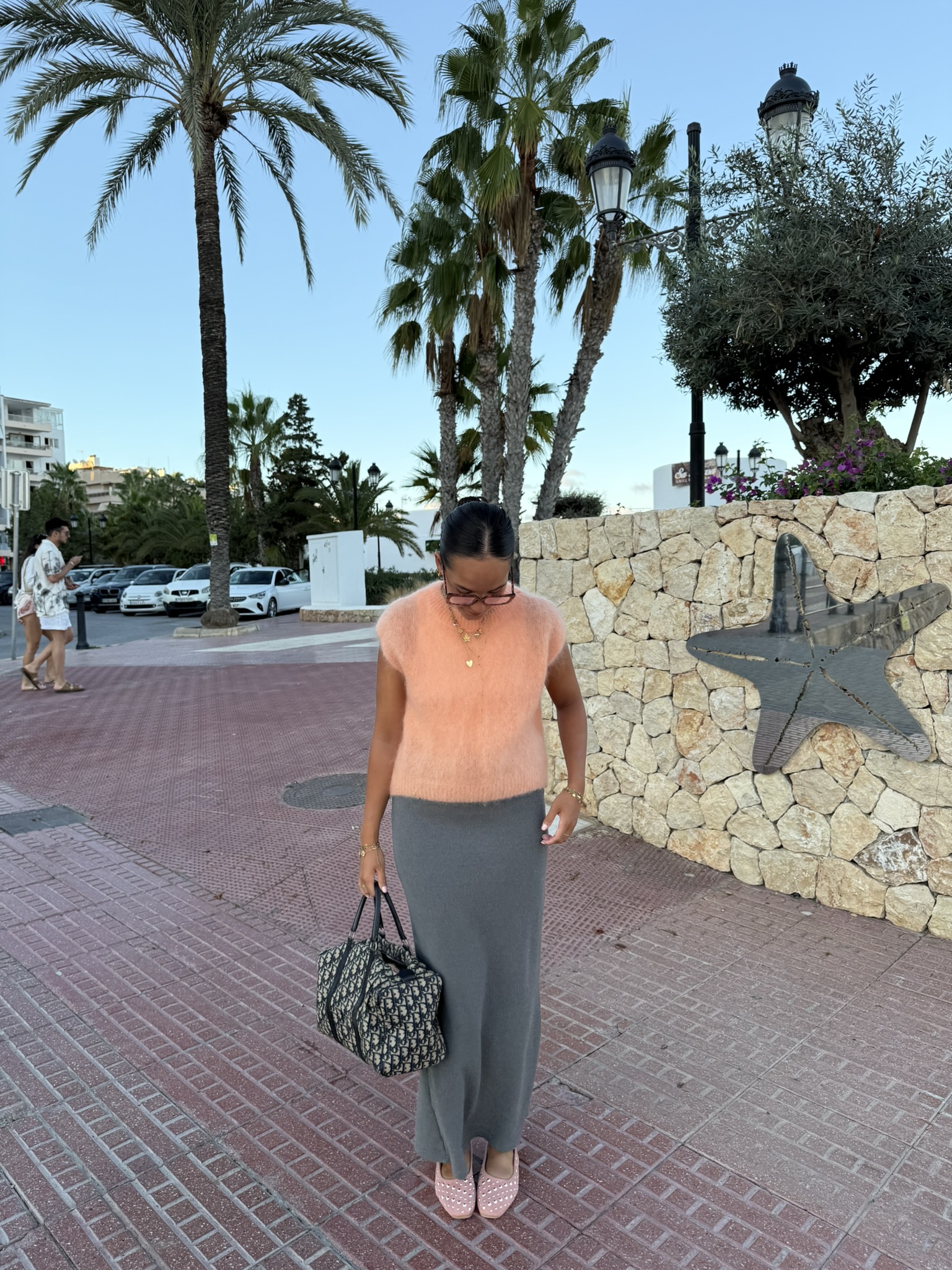 LOU LOU GILET APRICOT
