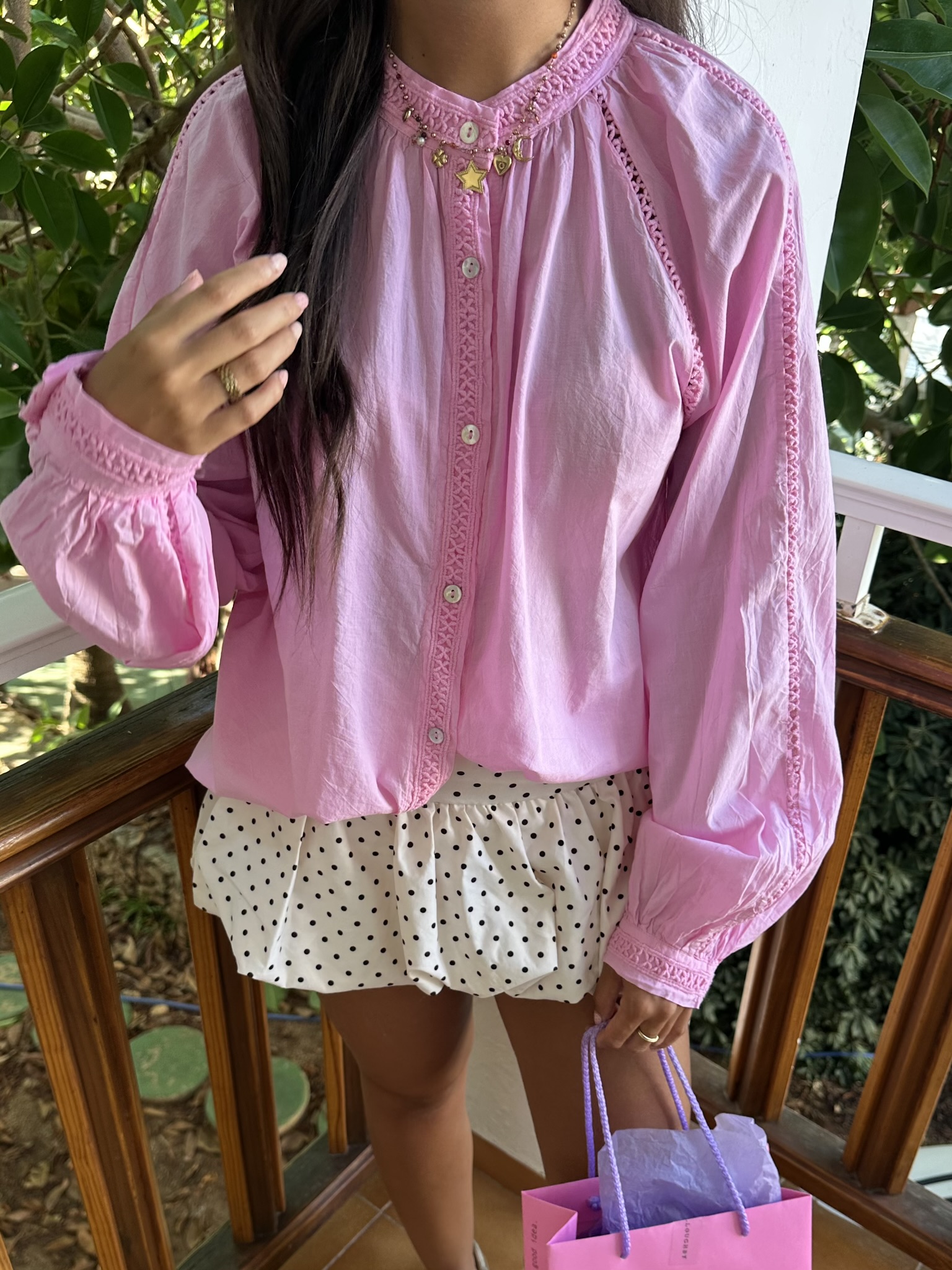 MACY BLOUSE PINK