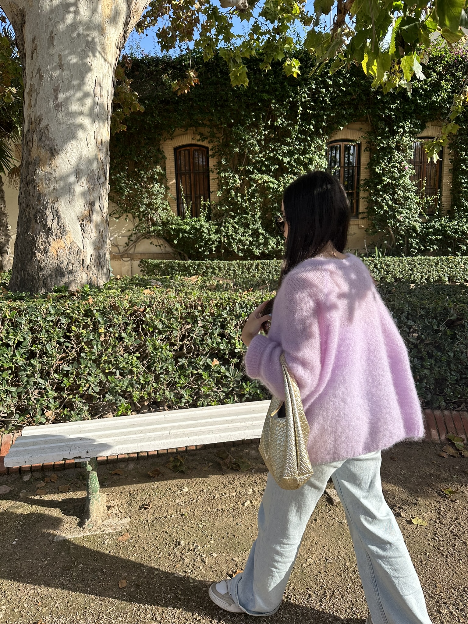 LOU LOU CARDIGAN LILAC