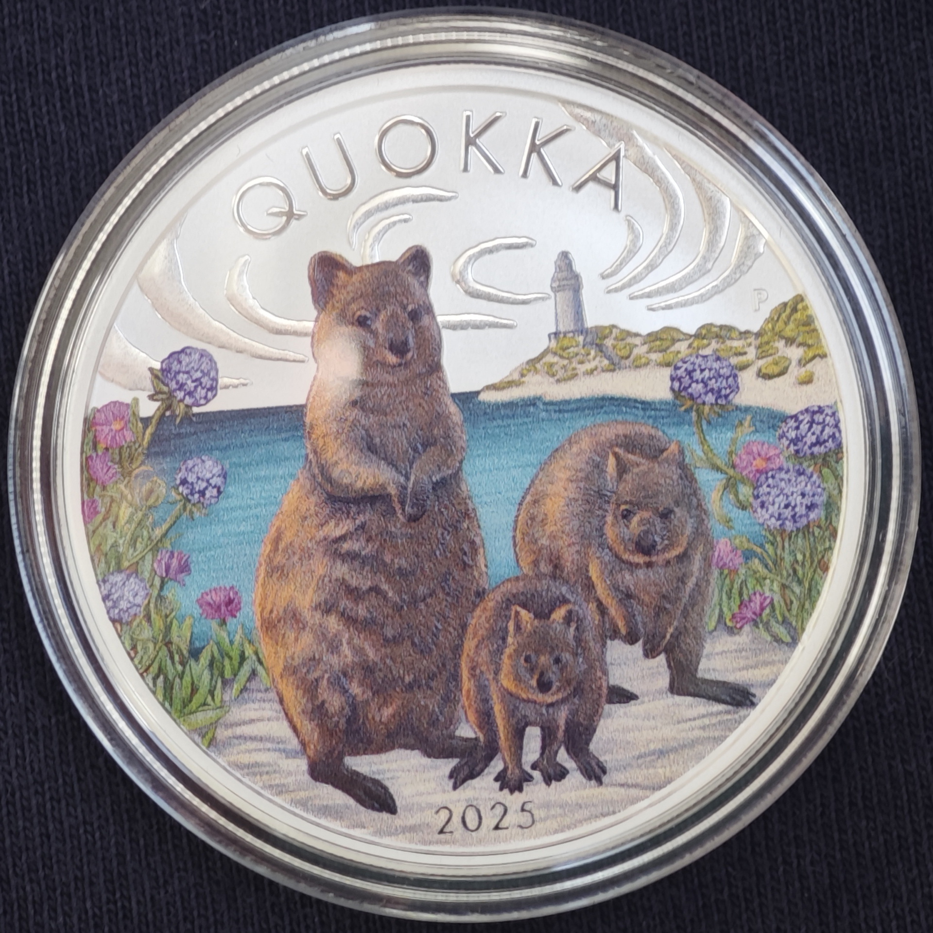 Австралійська квокка 2025 (кольорова, у коробці, proof)
