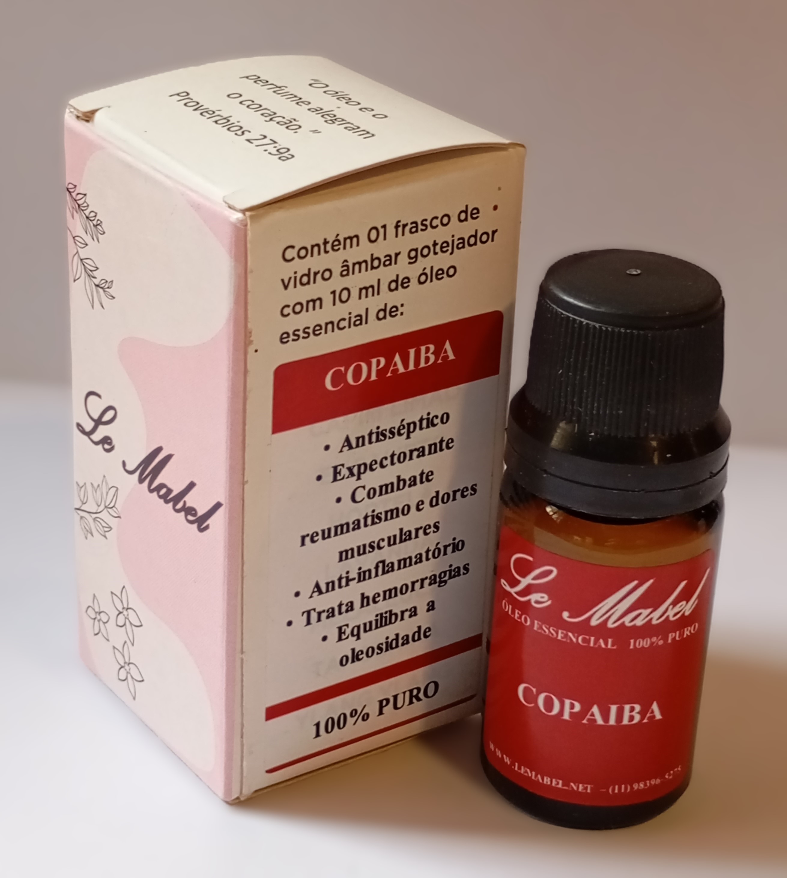 Óleo Essencial de Copaiba