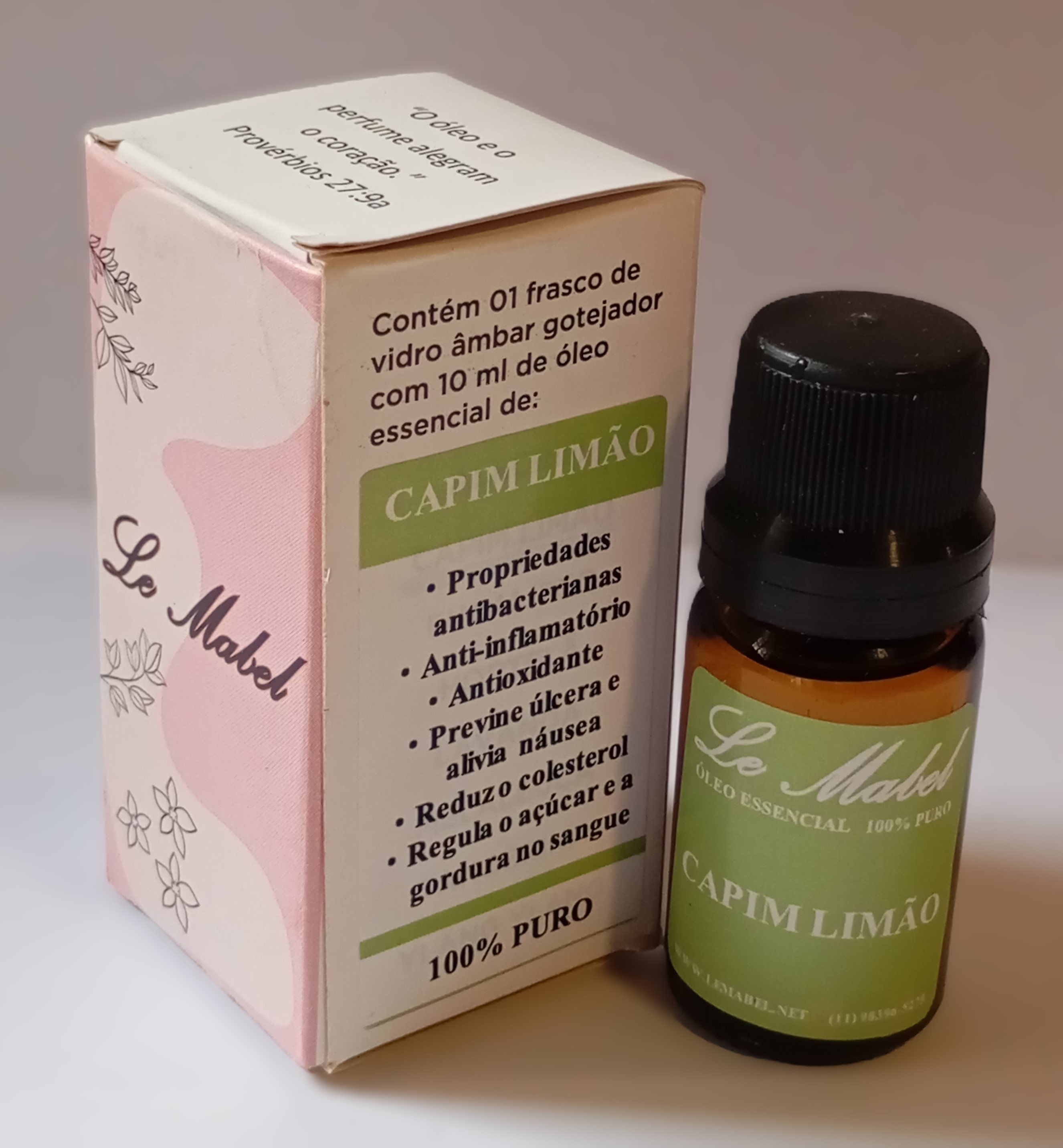 Óleo Essencial de Capim Limão