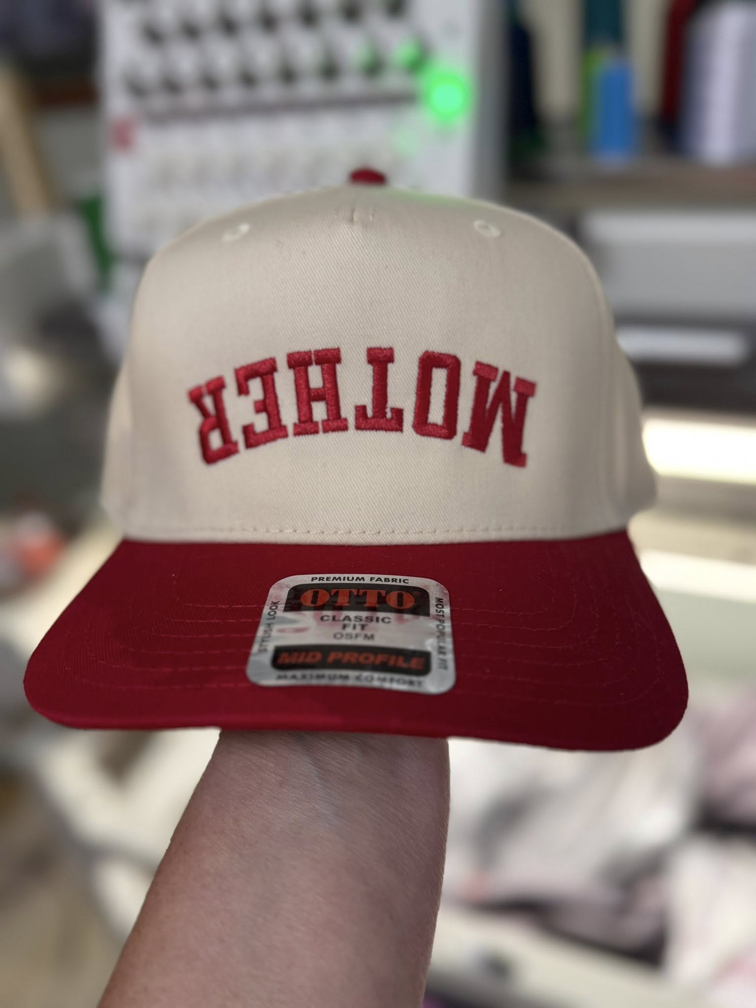 MOTHER Embroidered Baseball Cap