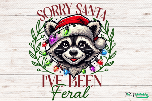 Sorry Santa, I've Been Feral DTF Transfer