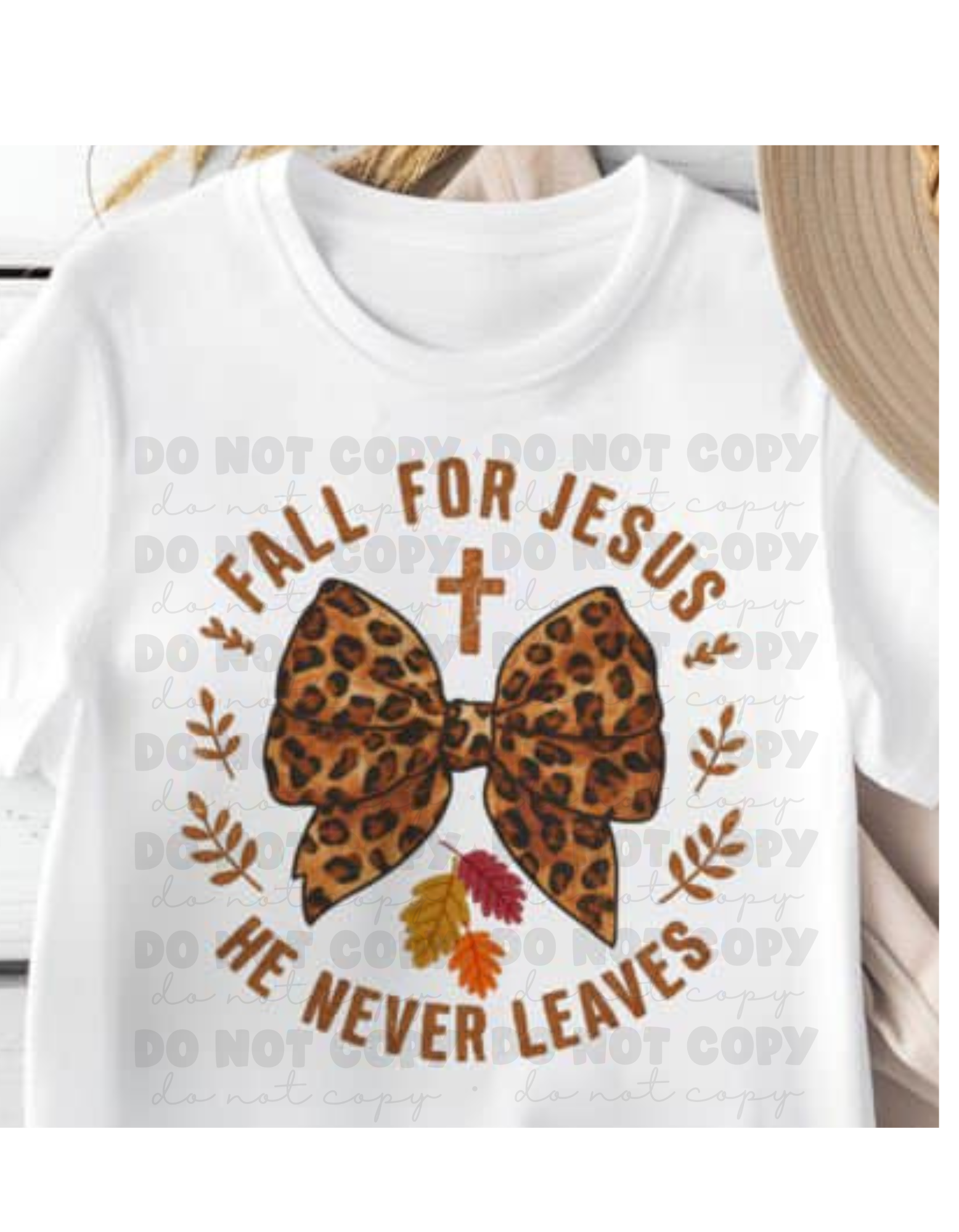 Fall For Jesus T-Shirt/Long Sleeve/Crewneck