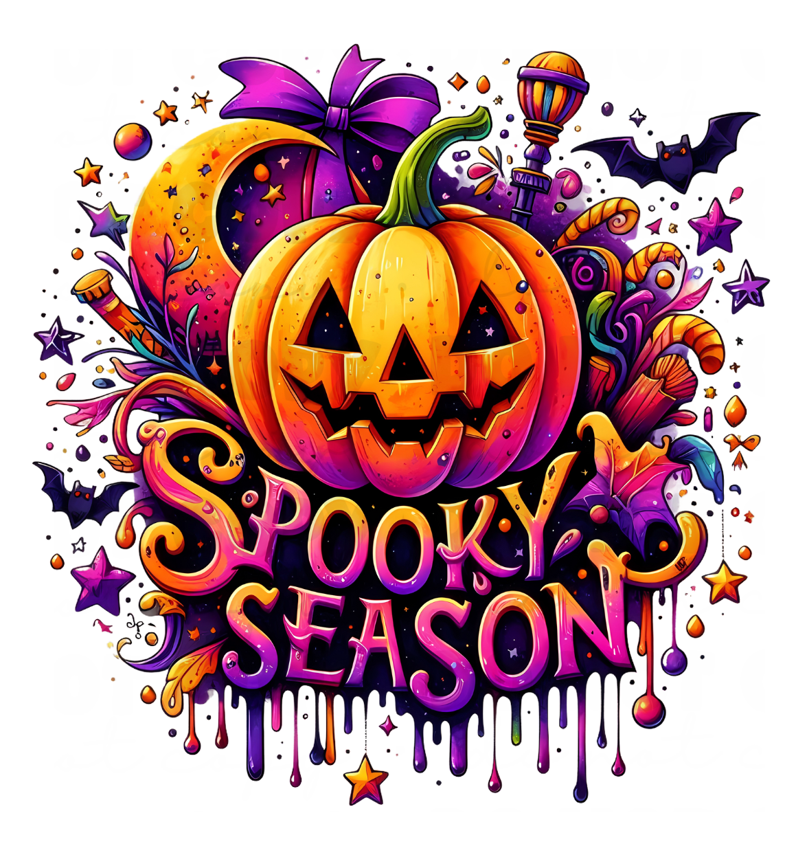 Spooky Season DTF Transfer