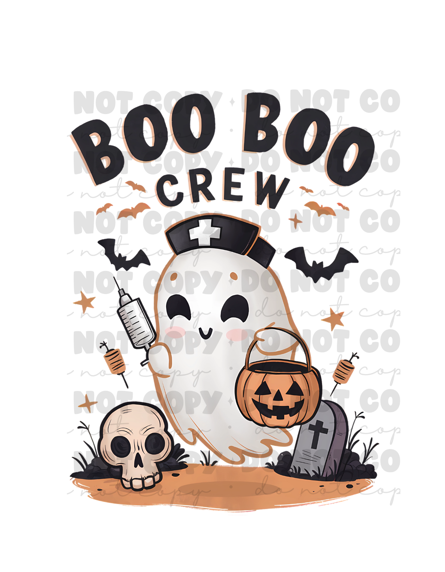 Boo Boo Crew DTF Transfer