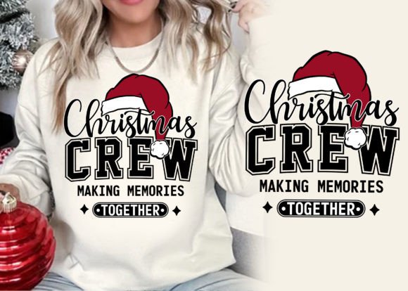 Christmas Crew T-Shirt OR Crewneck Sweatshirt